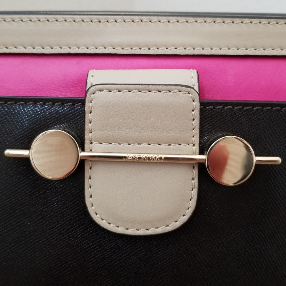 Jason Wu Daphne Colorblock Crossbody Bag - Picture 3 of 8